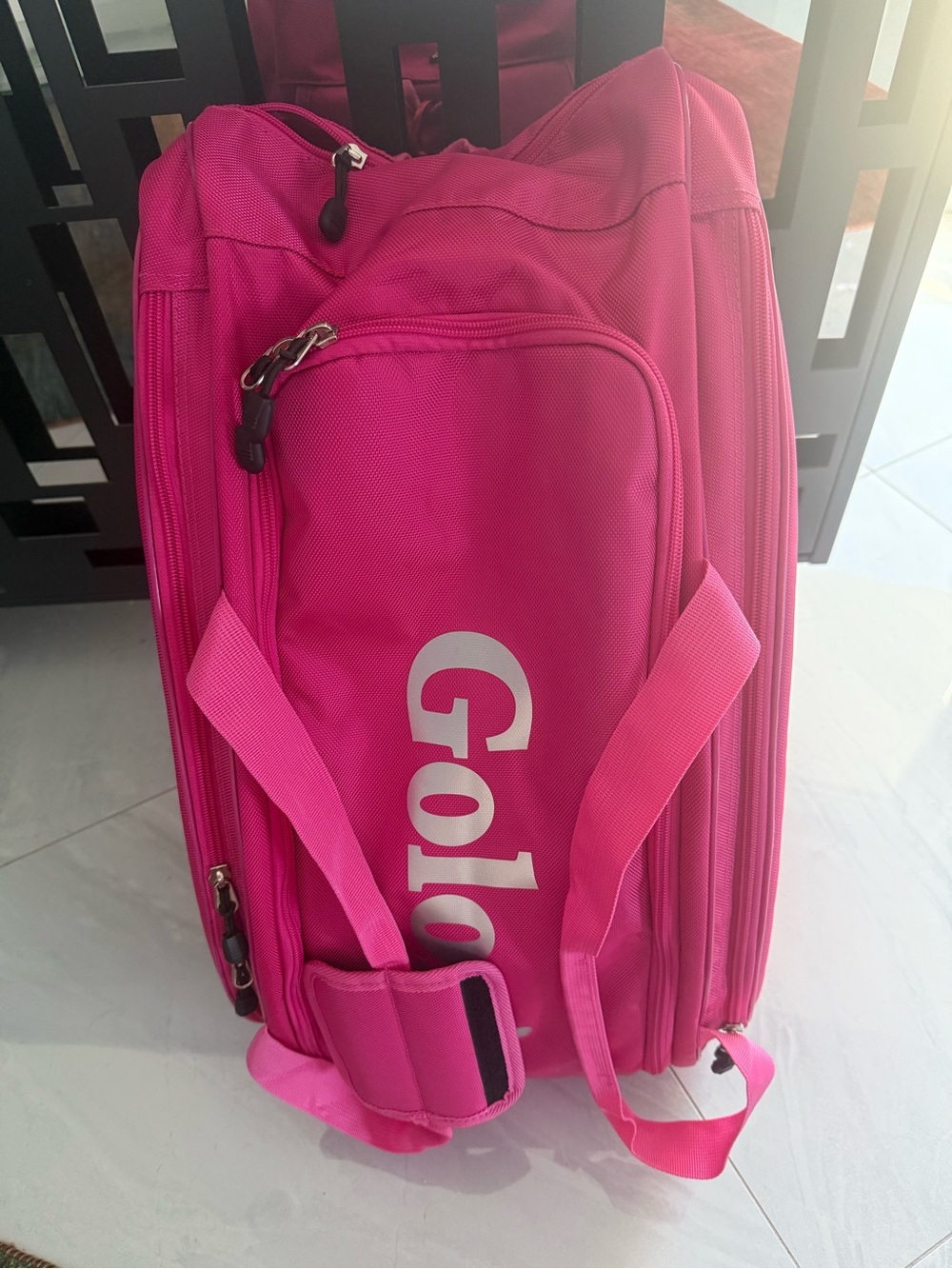 Goloni Bright Pink pickleball Duffel Bag